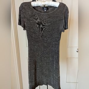 ABS mini dress olive color size petite